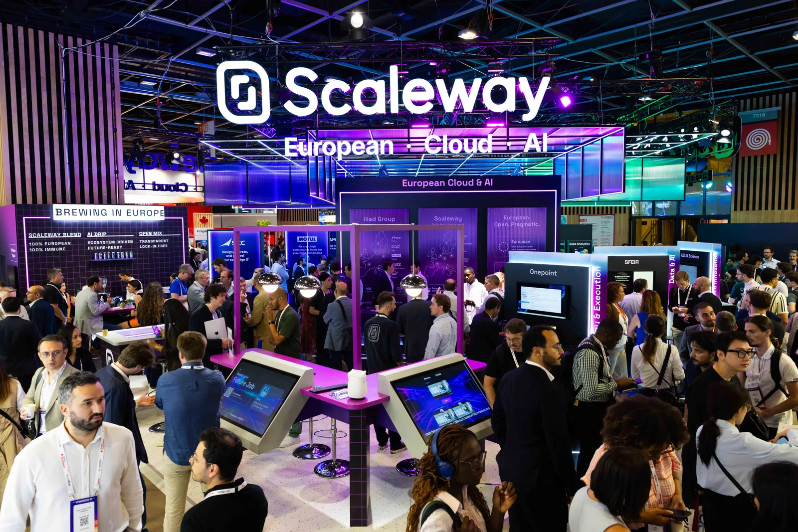 cloud server infrastructure data center scaleway