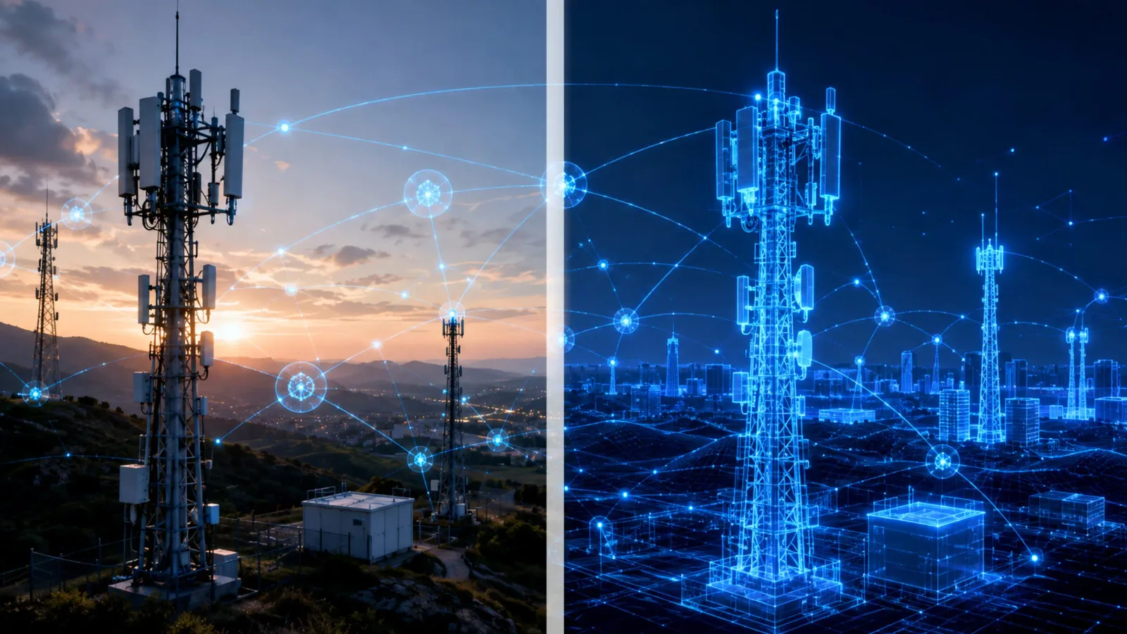 telecom network antenna towers finance chart