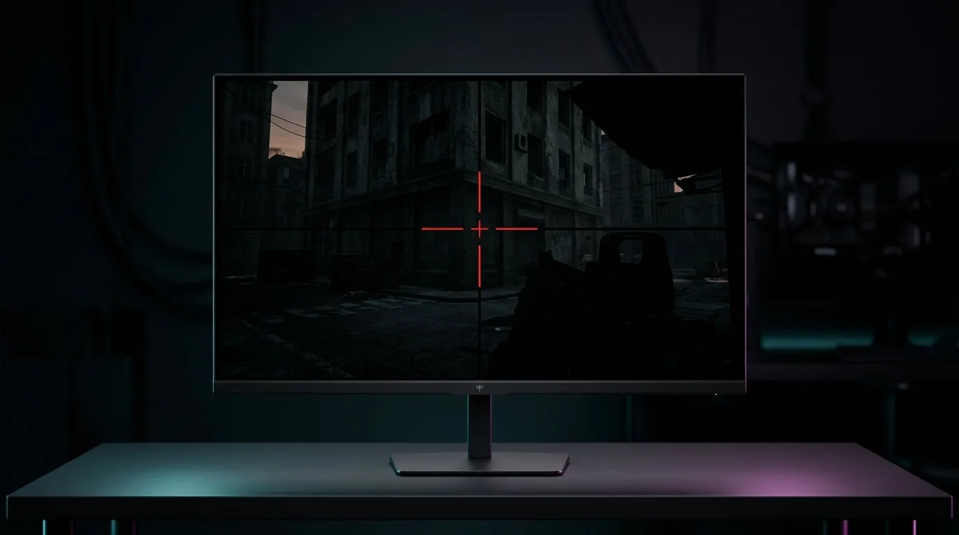 high refresh rate esports gaming monitor setup