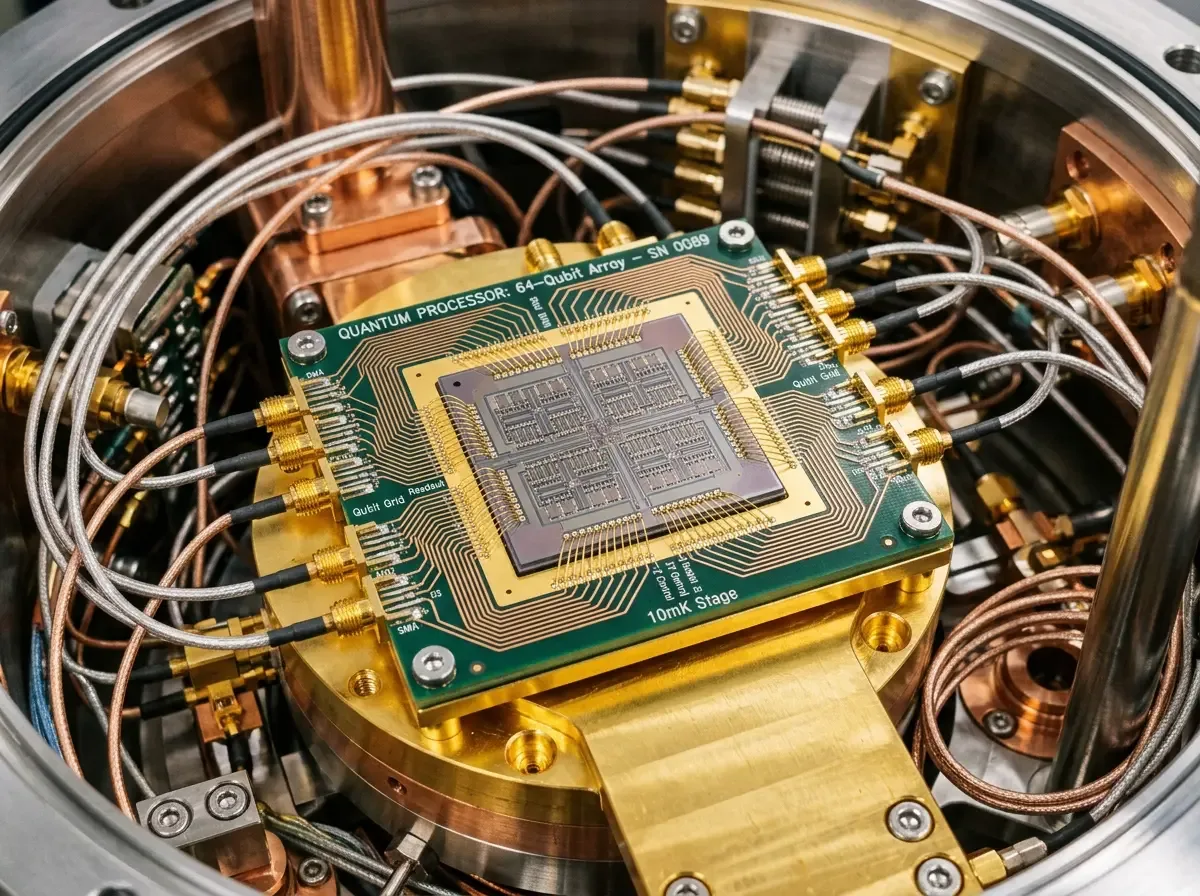 quantum computing superconducting processor chip