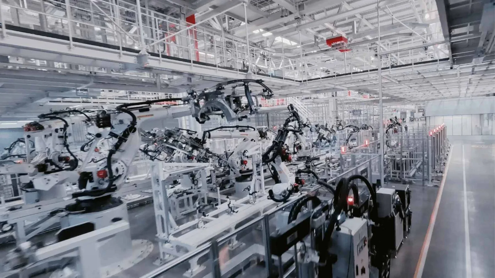 smartphone manufacturing factory assembly line