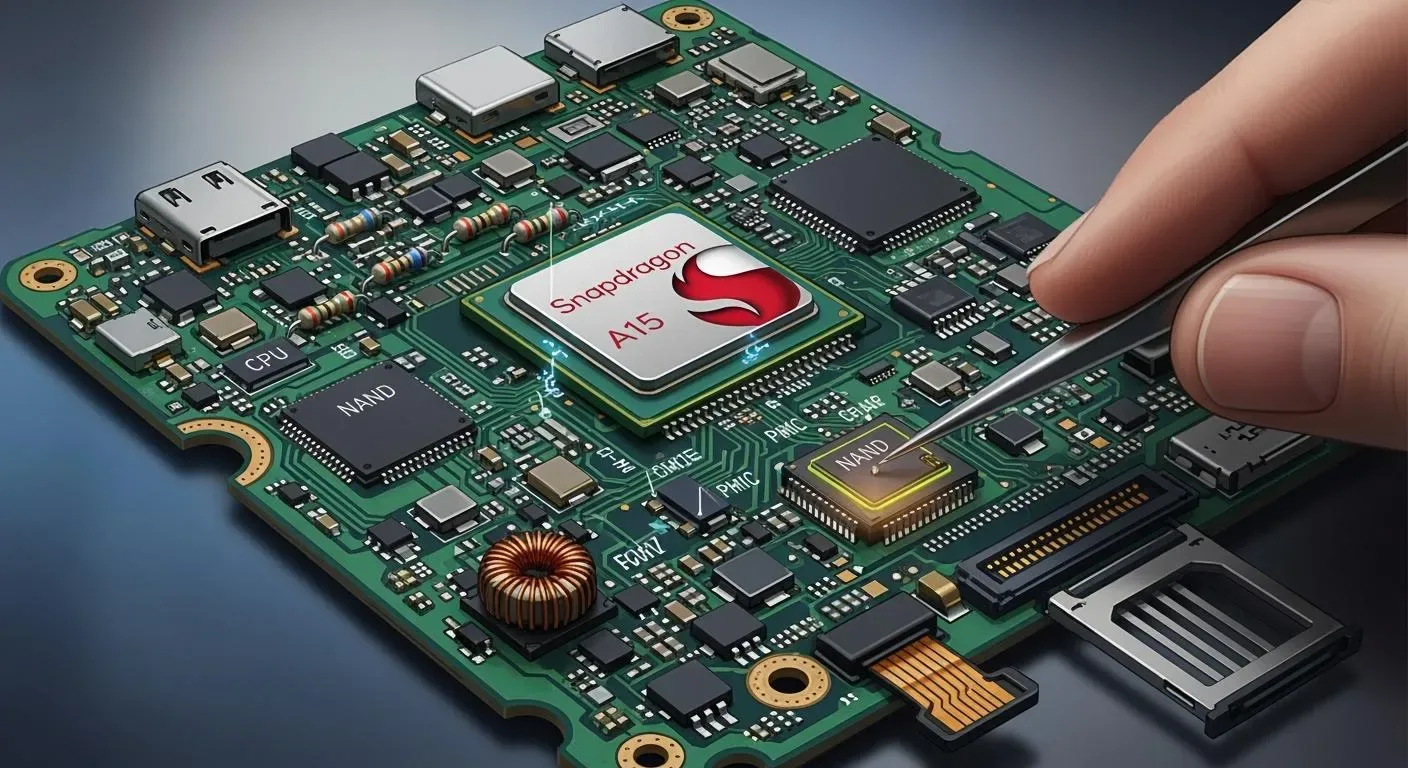 mobile processor chip electronic circuit