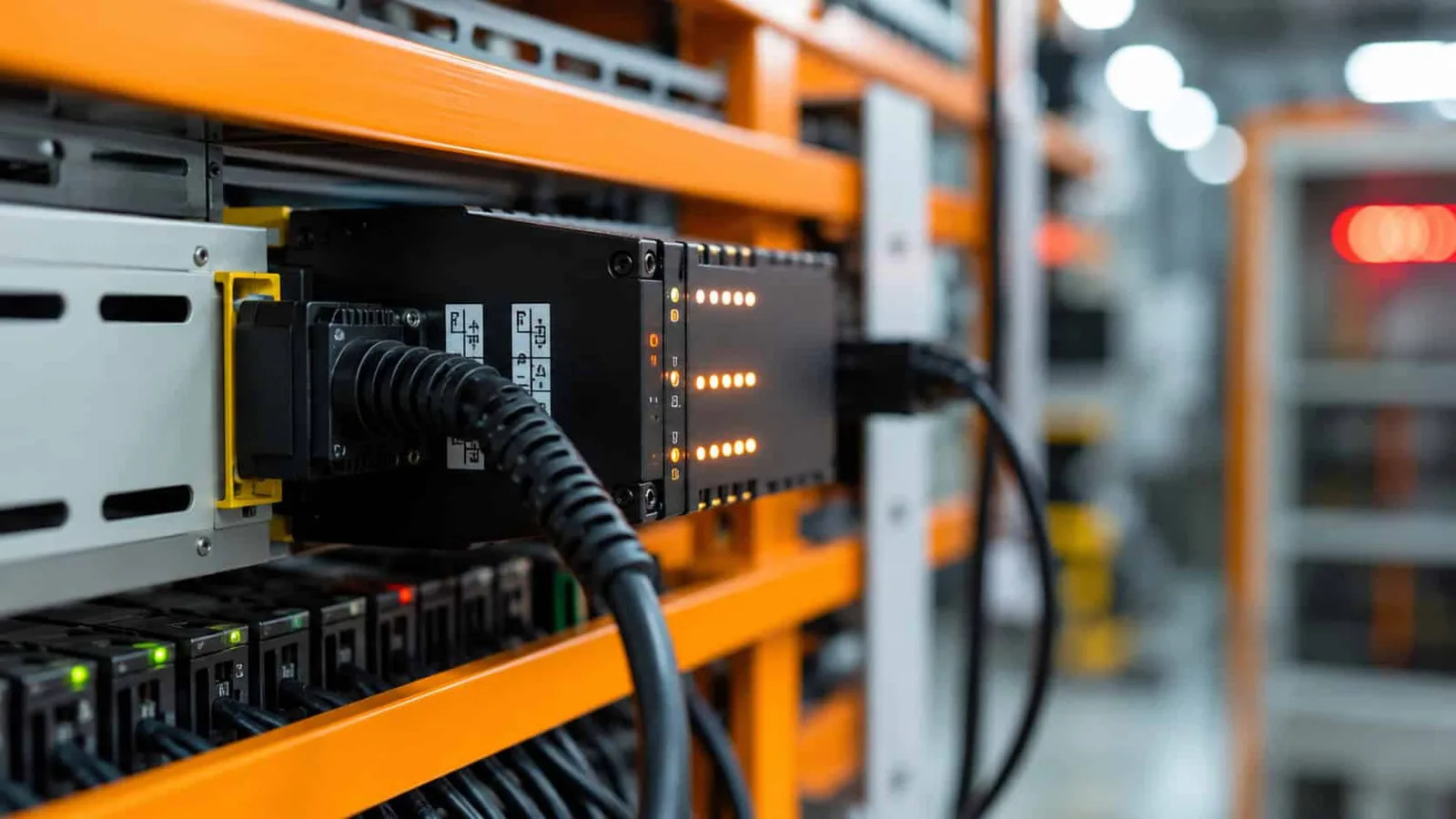 server rack equipment deployment