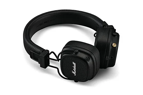 marshall major v on ear headphones black