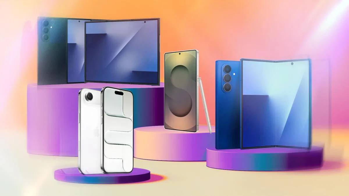 sleek thin foldable smartphone design
