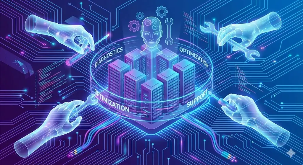 오픈AI 로고와 안정적인 서비스를 향한 노력