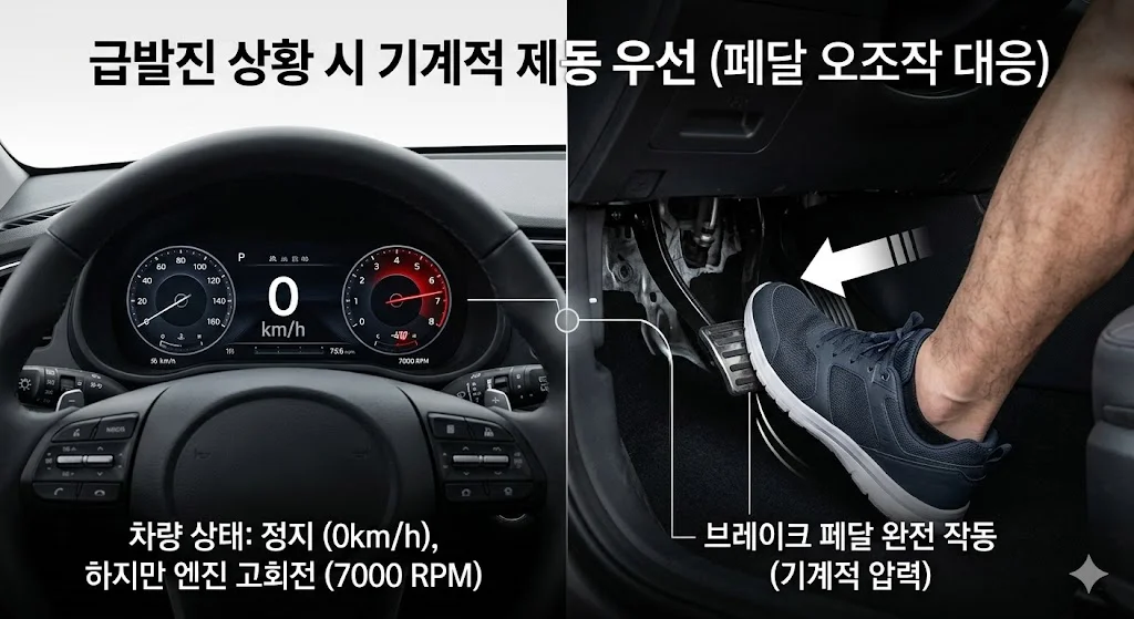 브레이크 밟아도 가속? 기계적으로 불가능한 급발진의 공학적 분석