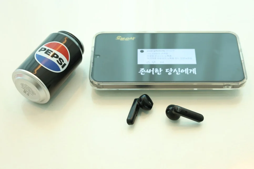 펩시 캔 닮은 가성비 블루투스 이어폰, PEP-TWSC1 실사용 장단점 공개